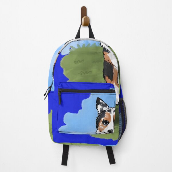 Item preview, Happy Australian Shepherd Running with Ball designed and sold by Littlespetshop.