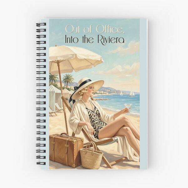 Item preview, Art Deco- Out of Office, Into the Riviera designed and sold by Tantessa.