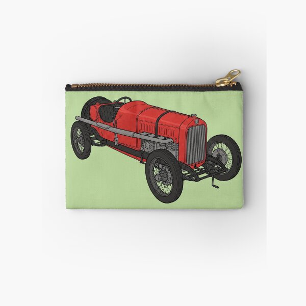 Item preview, Vintage 1914 Grand Prix Racer – Classic Red Racing Car Illustration designed and sold by FreiherrPK.