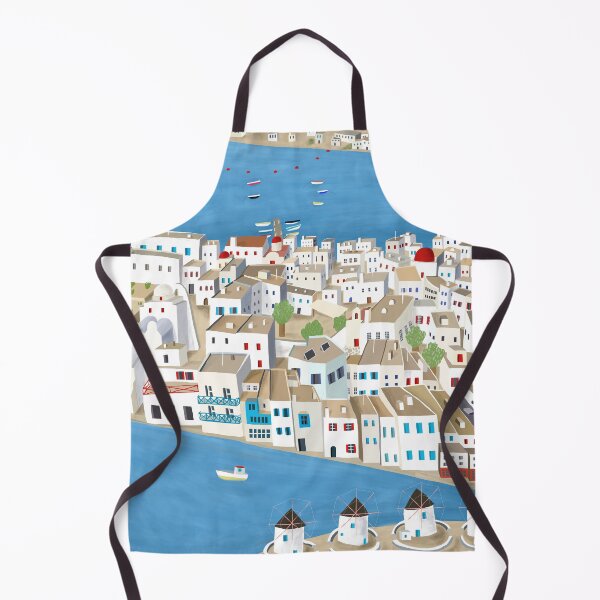 Item preview, Mykonos, Greece, Greek Island By Artist Carla Daly designed and sold by Carla Daly.