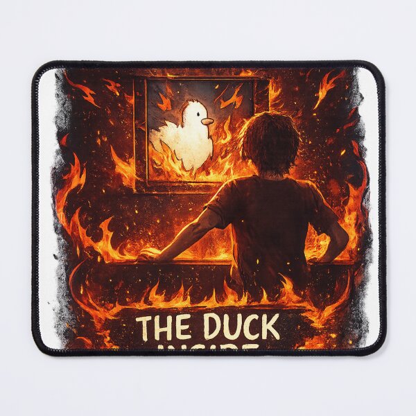 Item preview, What If You Could See The Duck Inside Of Me Funny Dark Humor Duck Meme Design designed and sold by pingodesign.