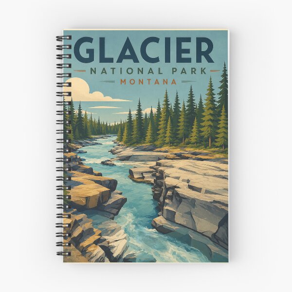 Item preview, Of Glacier National Park Adventures designed and sold by sabrinart42.