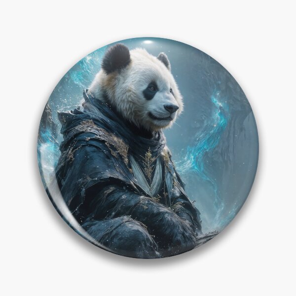 Item preview, Cosmic Panda Monk - Spirit of the Forest designed and sold by BroPagandaPanda.