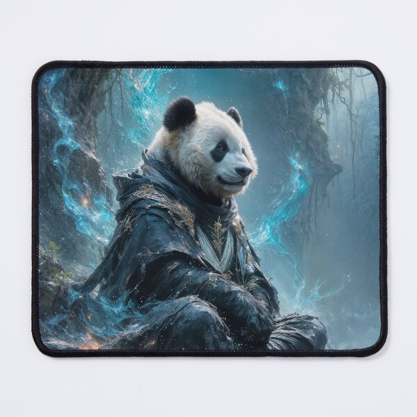 Item preview, Cosmic Panda Monk - Spirit of the Forest designed and sold by BroPagandaPanda.