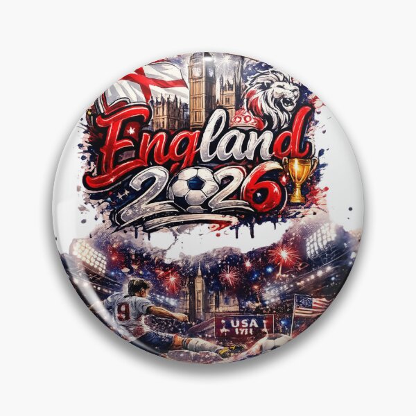 Item preview, England  World Cup 2026  UK Soccer Merch | Football Fan Gear |England Sports Apparel Tee |  England independence Day |Soccer worldcup ChampionshipSoccer World ver 1 designed and sold by CosmicNook1.