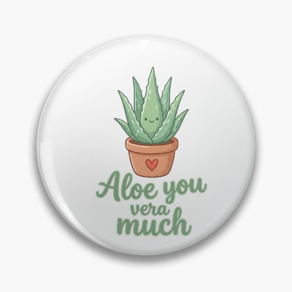 Item preview, Aloe You Vera Much Funny Summer Plant Tee designed and sold by 7Four1 Designs.
