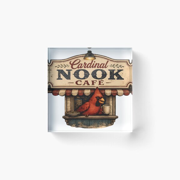 Item preview, Cardinal Nook Cafe designed and sold by CardinalNook.