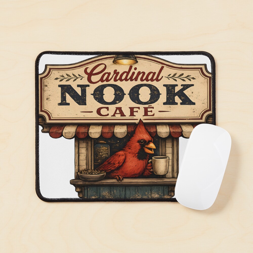 Item preview, Mouse Pad designed and sold by CardinalNook.