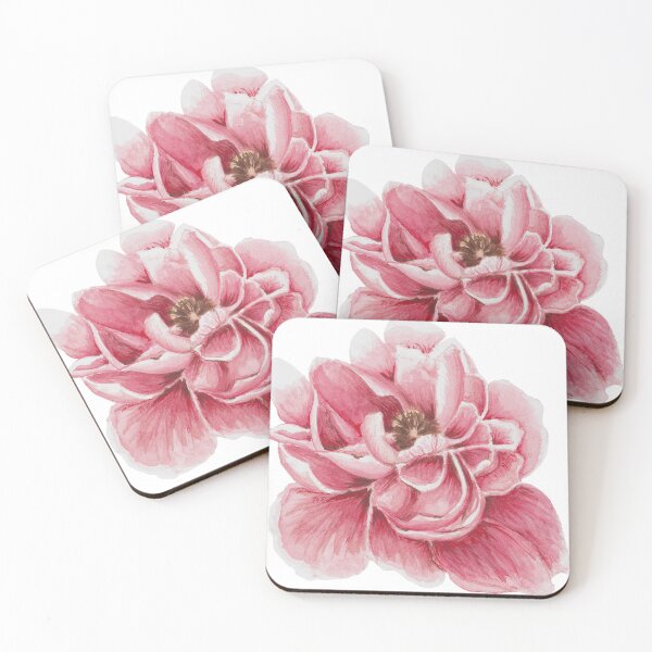 Item preview, Peony - watercolor flower designed and sold by AquaPixelFusion.