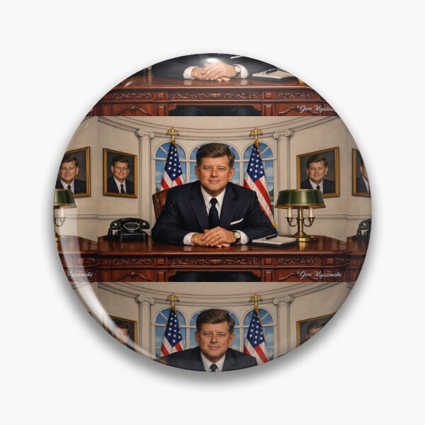 Item preview, John F. Kennedy  the 35th president of the United States January 20, 1961 – November 22, 1963 designed and sold by The Art Queen Of Michigan .