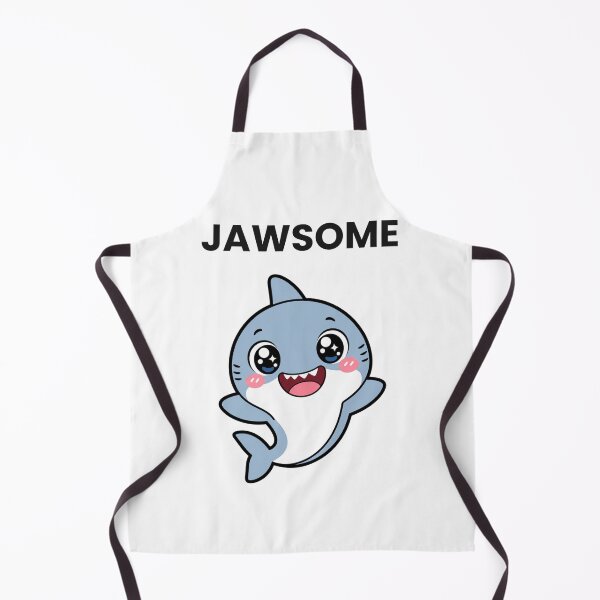 Item preview, Awesome! Cute Kawaii Shark with a Saying designed and sold by BoosterShop.