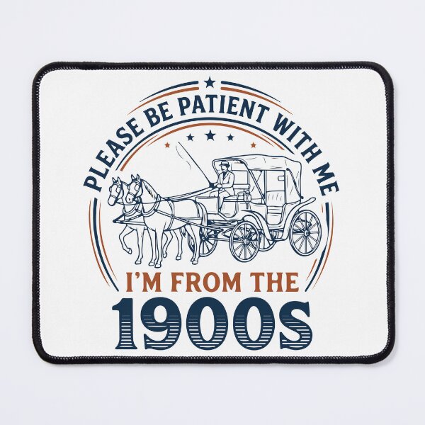 Item preview, Please Be Patient With Me I'm From The 1900s - Funny Vintage Raccoon Elder Millennial Meme Badge designed and sold by raedattia.