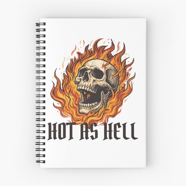 Item preview, Screaming Skull in Flames designed and sold by BHP Studio.