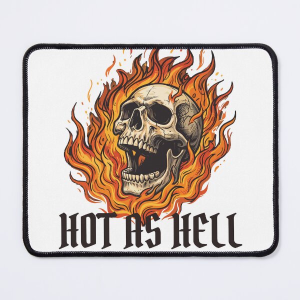 Item preview, Screaming Skull in Flames designed and sold by BHP Studio.