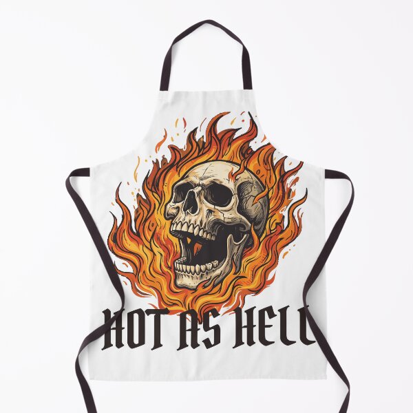 Item preview, Screaming Skull in Flames designed and sold by BHP Studio.