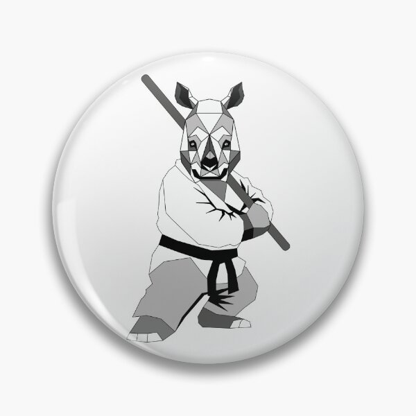 Item preview, Rey the Rhino – Bo Staff Martial designed and sold by MORRAx.