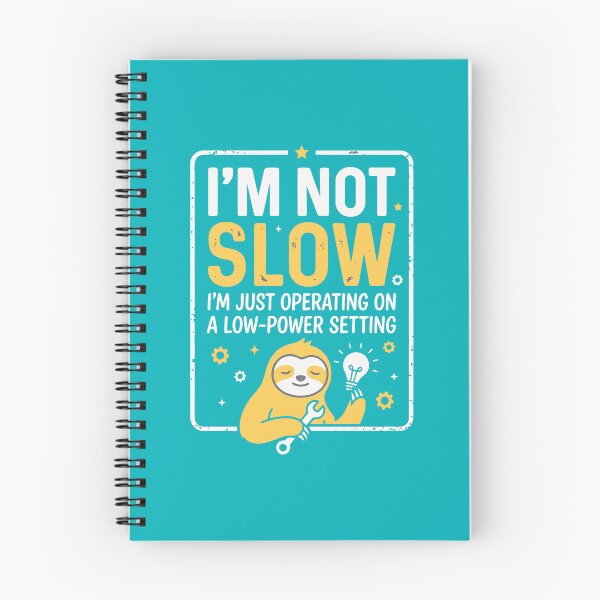 Item preview, Funny Sloth Low Power Setting Tech Humor designed and sold by Amir Faysal.