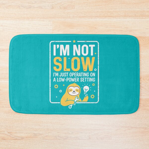 Item preview, Funny Sloth Low Power Setting Tech Humor designed and sold by Amir Faysal.