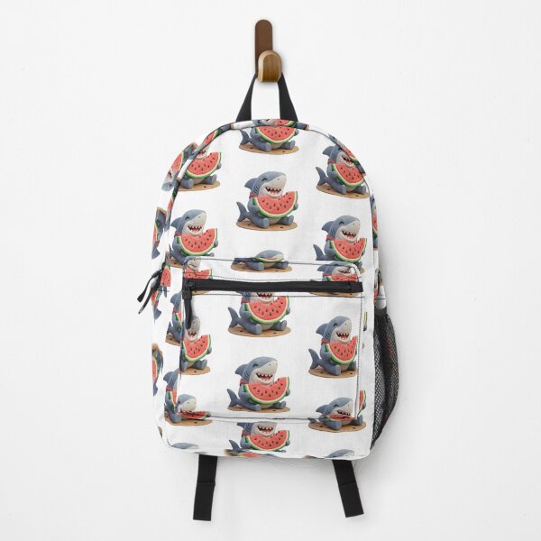 Item preview, shark bittf watermelon designed and sold by mariyesboj.