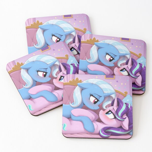 Item preview, Cuddling Trixie and Starlight Glimmer  designed and sold by CeluniaMoon's Art - Cute Furry, Anime, and More! .