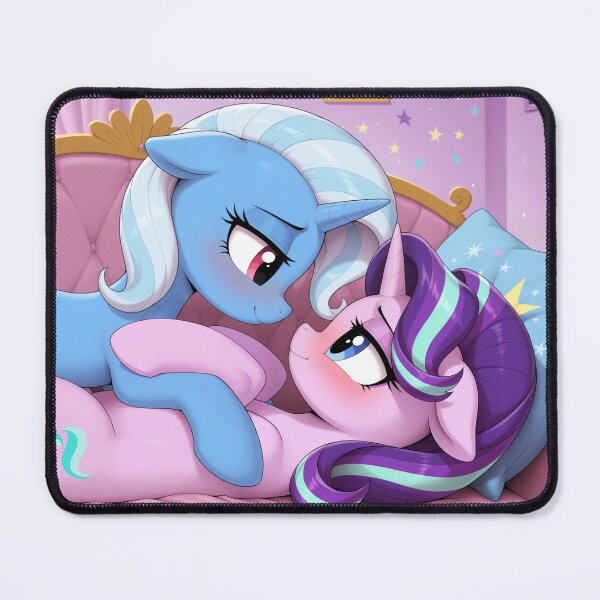 Item preview, Cuddling Trixie and Starlight Glimmer  designed and sold by CeluniaMoon's Art - Cute Furry, Anime, and More! .