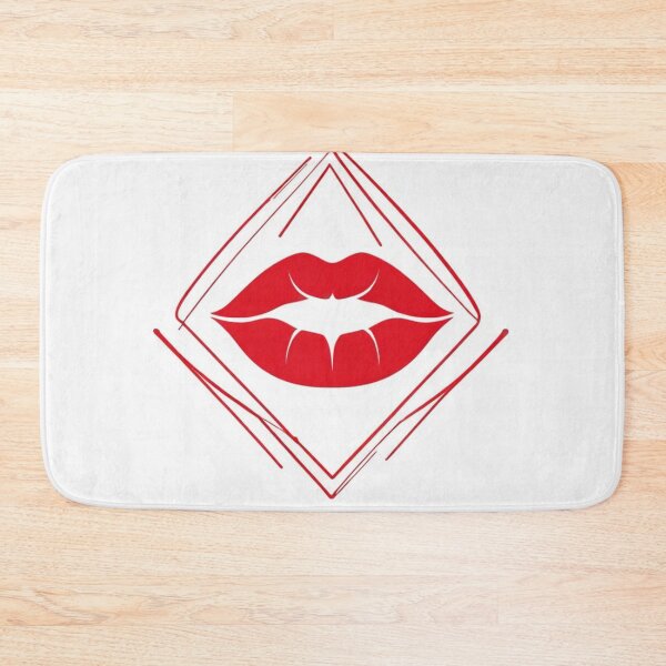 Item preview, Red Lips in Diamond Shape designed and sold by RAISC.