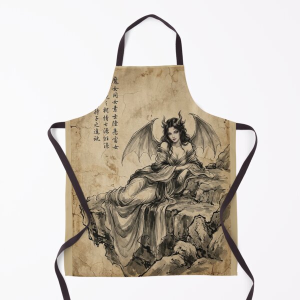 Item preview, The Succubus's Allure Sumi-e Ink Wash designed and sold by DuckOddity.