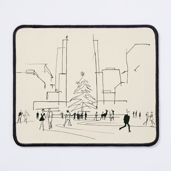 Item preview, City Skaters by Rockefeller Center - The New York Series #18 designed and sold by lautir.