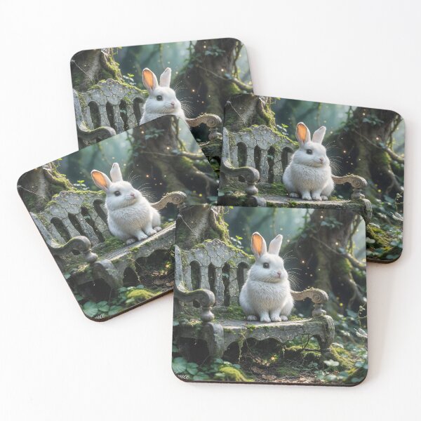 Item preview, Forest Spirit Rabbit – Enchanted Garden designed and sold by BroPagandaPanda.