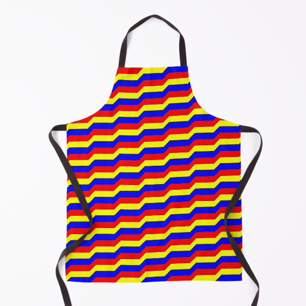 Item preview, Blue, red and yellow stepped ramp lines designed and sold by Gargotaire.