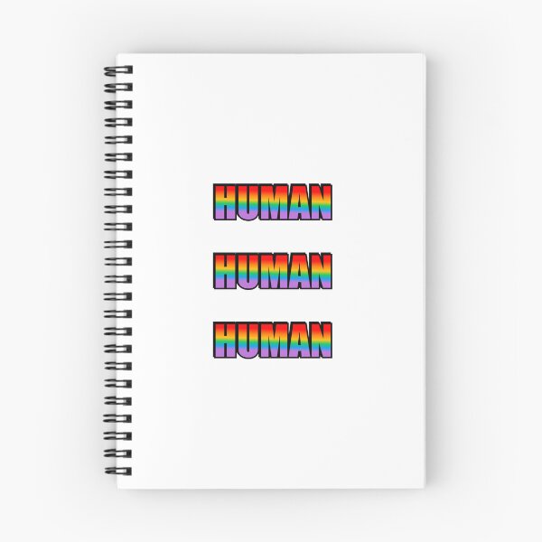 Item preview, HUMAN rainbow LGBT Pride designed and sold by Inspirationmotivation.