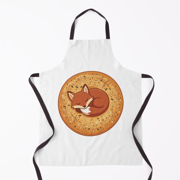 Item preview, Cute Red Fox Sleeping Everything Bagel designed and sold by ArcApparel2020.