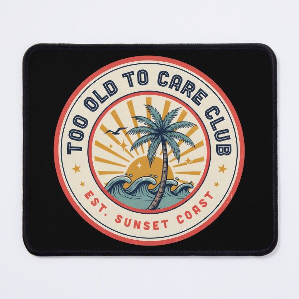 Item preview, Too Old to Care Club Don't Care My Give A Damn is Broken designed and sold by Millsoft.