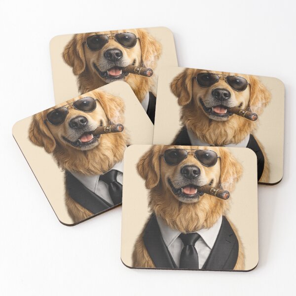 Item preview, Boss Golden Retriever designed and sold by BagFactoryUK.