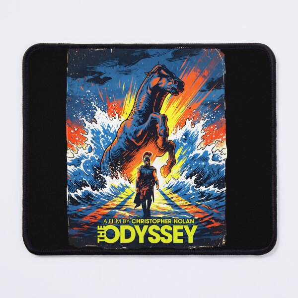 Artikelvorschau, Der Film „Die Odyssee“ von Christopher Nolan – Ästhetisches Grafik-T-Shirt entworfen und verkauft von RickStillDesigns.