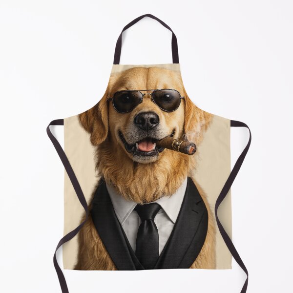 Item preview, Boss Golden Retriever designed and sold by BagFactoryUK.