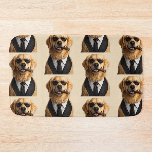 Item preview, Boss Golden Retriever designed and sold by BagFactoryUK.