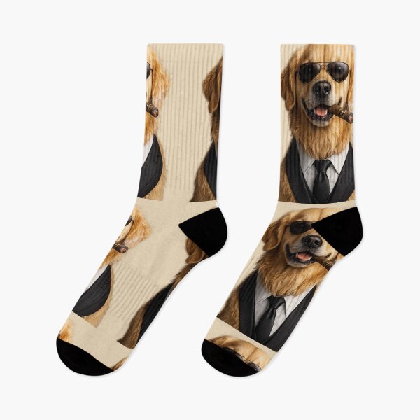 Item preview, Boss Golden Retriever designed and sold by BagFactoryUK.