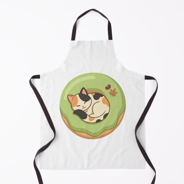 Item preview, Calico Cat Japanese Matcha Green Tea Donut designed and sold by ArcApparel2020.