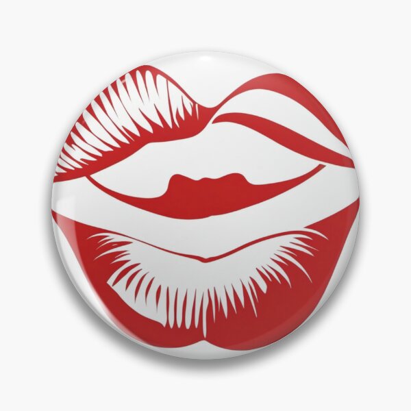 Item preview, Red Lips Sticker Style designed and sold by RAISC.