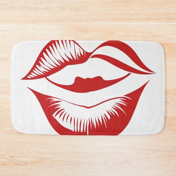 Item preview, Red Lips Sticker Style designed and sold by RAISC.