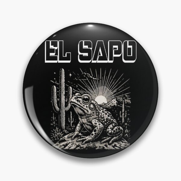 Item preview, El Sapo Desert Toad Retro Southwest Spiritual Meditation Healing designed and sold by Jt41.