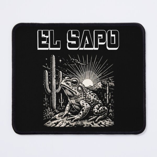 Item preview, El Sapo Desert Toad Retro Southwest Spiritual Meditation Healing designed and sold by Jt41.