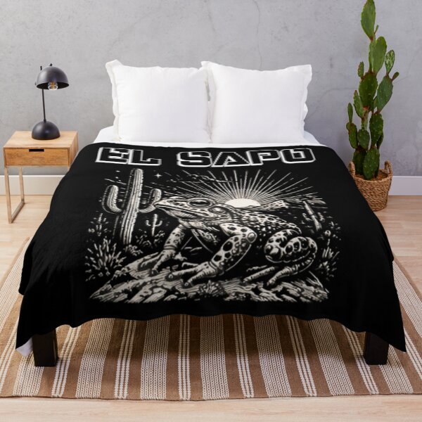 Item preview, El Sapo Desert Toad Retro Southwest Spiritual Meditation Healing designed and sold by Jt41.