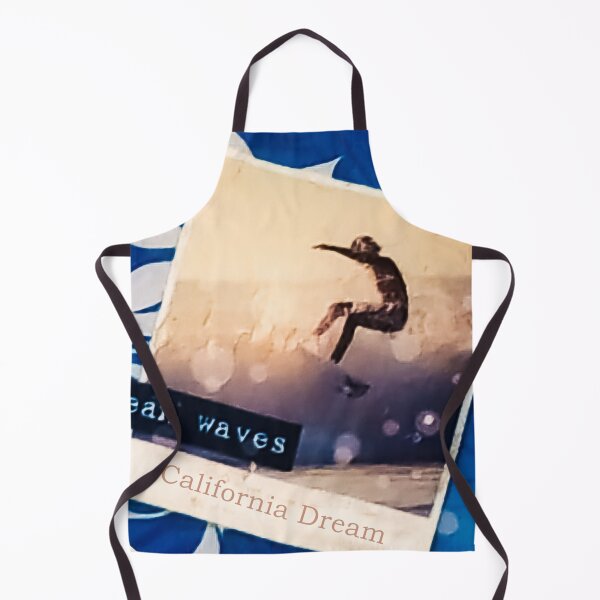 Artikelvorschau, Ocean Waves California Dream Retro Surf Polaroid Sign entworfen und verkauft von Tokraz-art.