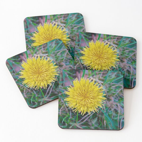 Item preview, Top View of Yellow Dandelion Flower designed and sold by ShotsbyDesiree.