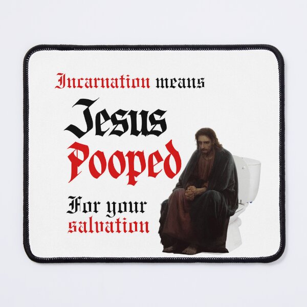 Item preview, Funny Religious Meme - Incarnation Humor with Jesus designed and sold by Alt Christian.