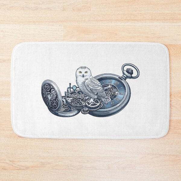 Item preview, Snowy Owl Mechanical Winter Steampunk Timepiece designed and sold by ArcApparel2020.