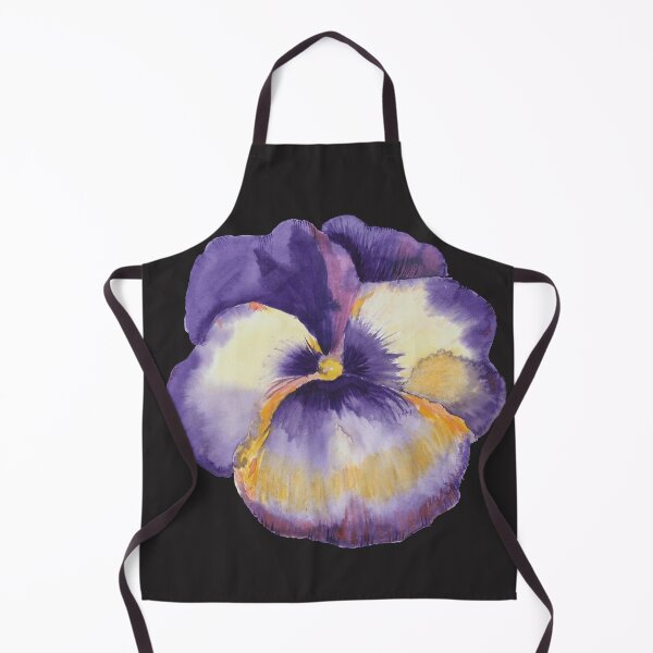 Item preview, Watercolor Pansy Purple Yellow designed and sold by AquaPixelFusion.