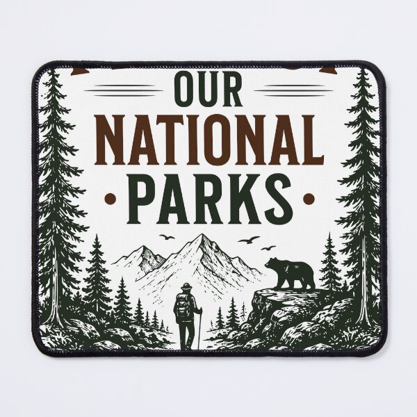 Item preview, Protect Our National Parks Leave No Trace Design designed and sold by TeeVerse27.
